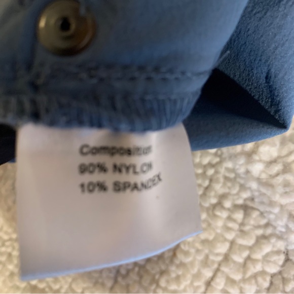 MagcoMsen Outdoor Sport Shorts 32” 5 pockets, belt loops, Blue - Picture 3 of 7